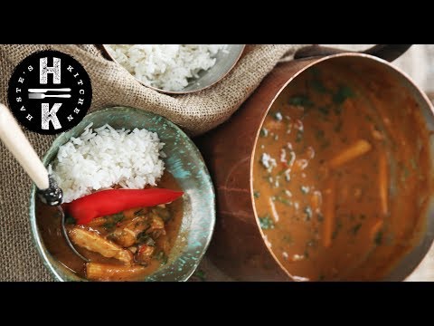 Thai chicken & peanut curry