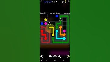 How To Solve Flow Free Bridges 8x8 Mania Pack Level 67 Board Walk Through Solution Walkthrough