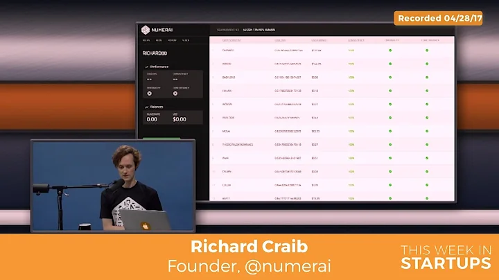 Richard Craib on Numerai software: leaderboard sho...