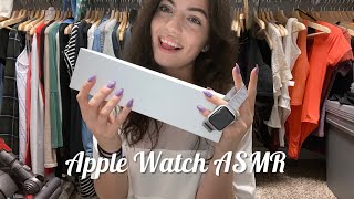 ASMR | fast Apple Watch tapping, gentle whispering | ASMRbyJ