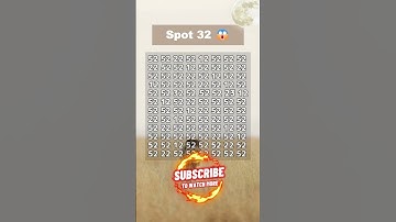 Spot 32 – Can You Find It Among the Numbers?