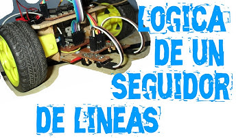 SEGUIDOR DE LINEAS | lógica de funcionamiento | fácil