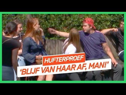 Irritante ventjes vallen meisje lastig op straat | HUFTERPROEF | NPO 3 Extra