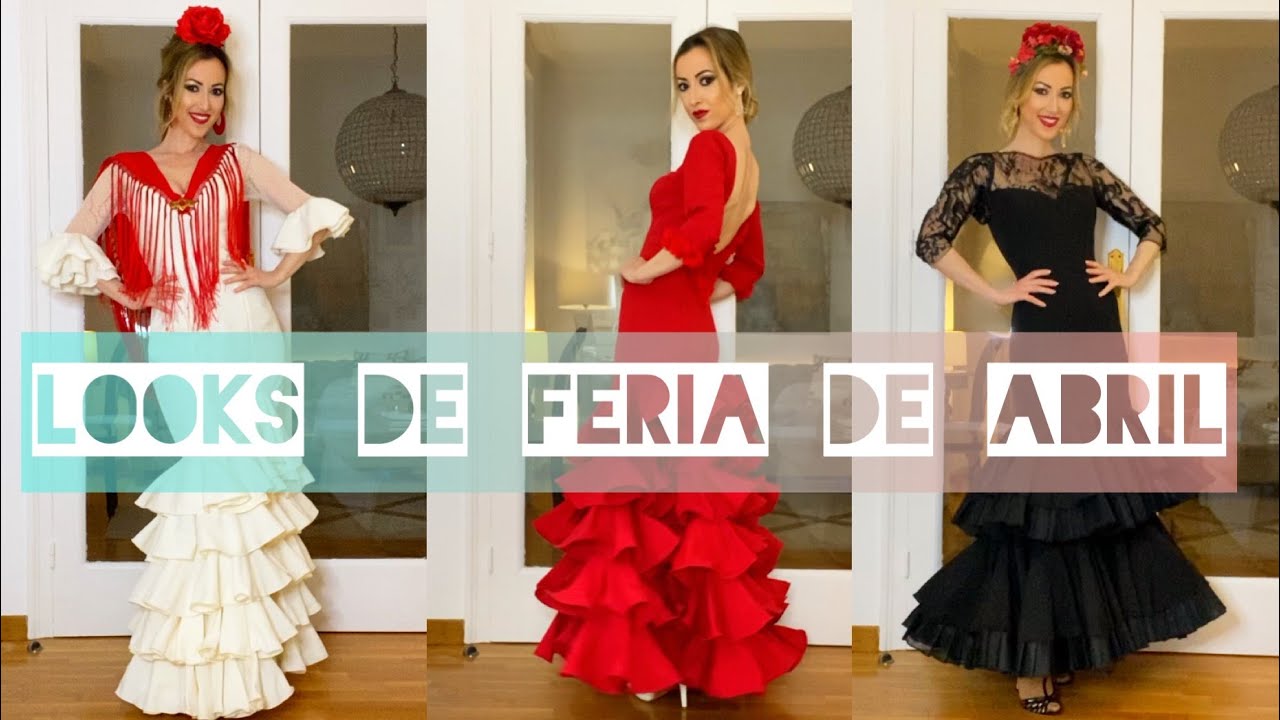 Cómo vestir para ir la Feria de Málaga: Diez trajes de flamenca para diez  días de fiesta