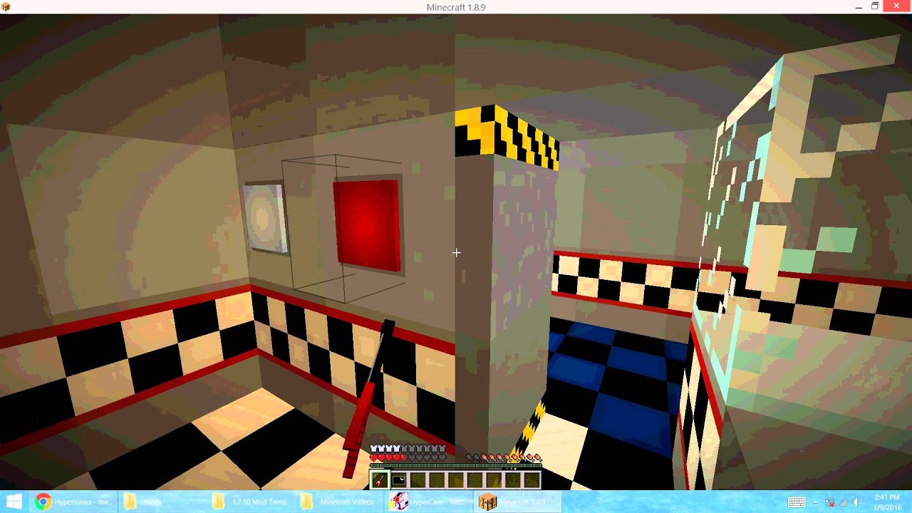 FNAF 1 map review Five Nights at Freddys minecraft - YouTube