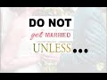 Jordan Peterson: Don't get married unless . . .