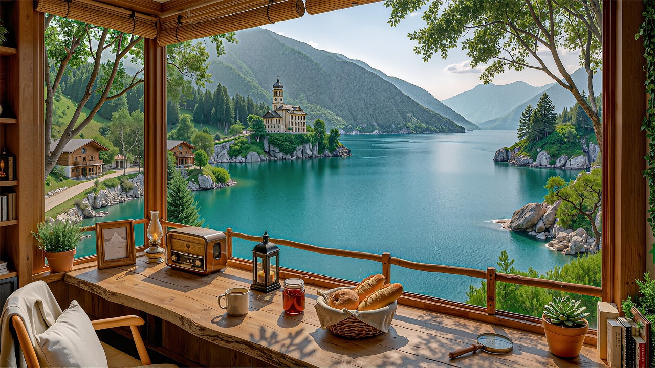 Smooth Jazz To Calm The Mood - Morning Jazz Harmony In A Relaxed Reading Room Atmosphere