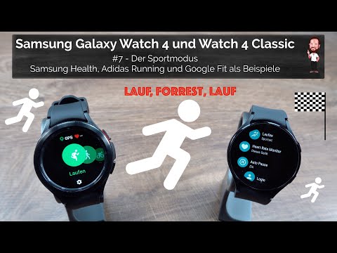 Samsung Galaxy Watch 4 / Watch4 Classic | #7 - Der Sportmodus | Samsung Health, Google Fit etc.