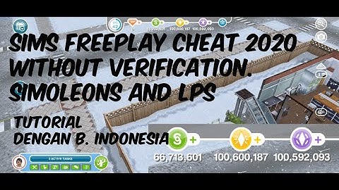 SIMS FREEPLAY CHEAT 2021 Without Verification (How to use SIMS FREEPLAY MOD). (Indonesian Sub).