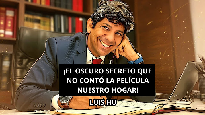 ¡El Oscuro Secreto que NO Contó la Película Nuestro Hogar! Luis Hu en vivo