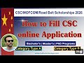 Chinese Government Scholarships 2026 | How to Fill CSC Online Application | Complete Procedure 💯