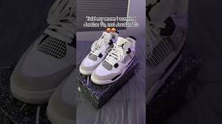Never again 😭😭 #jordan4 #jordan #nike #shoes #sneakers #yeezy #militaryblack