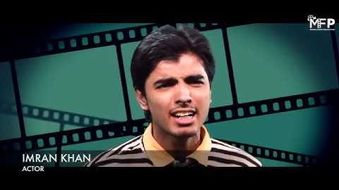 IMRAN KHAN - STUDENT CAMERA FACING & DIALOGUES PRACTICE | MOVING FRAME PRODUCTIONS
