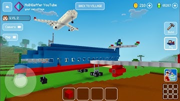 Block Craft 3D: Building Simulator Games For Free Gameplay #1331(iOS & Android)| Two Planes✈️ Flying