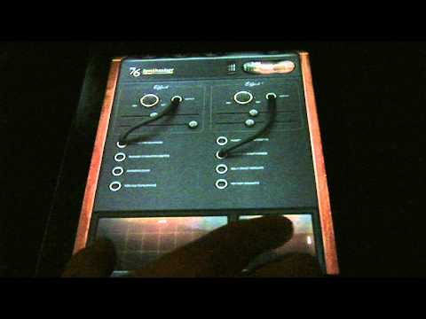 Ipad Music App Demo: 76 Synthesizer