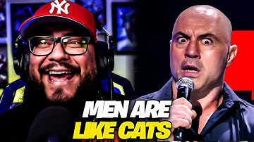 First Time Watching Joe Rogan Explains How Men Are Like Cats Reaction