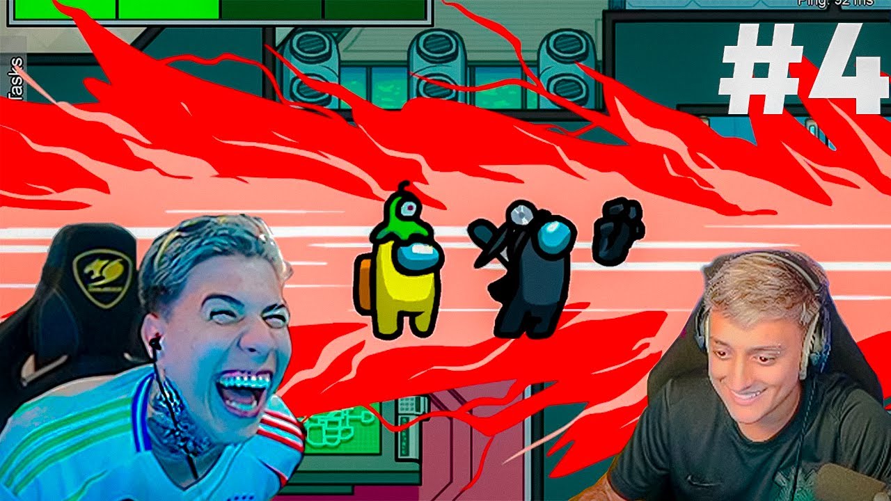 YURI22 JOGANDO AMONG US #3 (SNOPEY, DONA, MURILINHOW, GAGOMS E +) PARTE 4