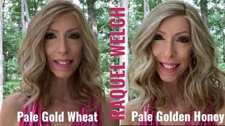 Let’s Compare Raquel Welch Wig Colors Pale Gold Wheat And Pale Golden Honey