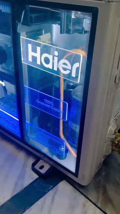 Haier transparent Ac New Launch.. #youtubeshorts #haier #airconditioner