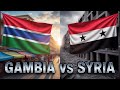Gambia vs Syria: The Smiling Coast vs The Cradle of Civilization