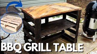 Turn Pallet Wood into an Outdoor Table