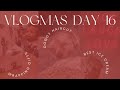 VLOGMAS DAY 16: WRAPPING GIFTS, DOGGY HAIRCUT, BEST ICE CREAM IN HOUSTON, PARTY PREP