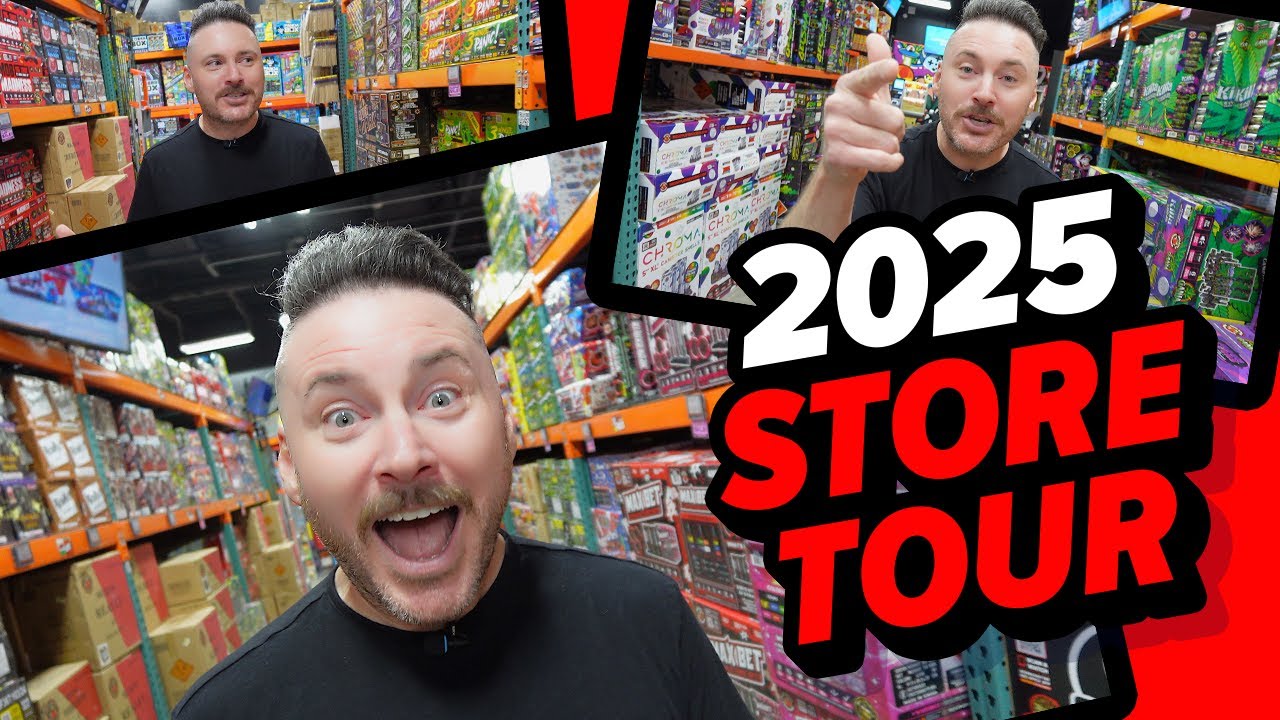 🔥 2025 Red Apple Fireworks Store Tour + Must-Know Buying Tips!