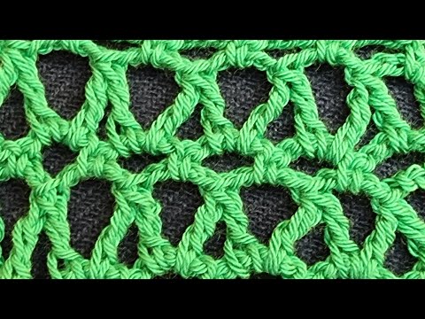 غرزة كروشيه سهلة وجميلة وشيك