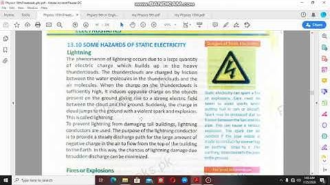 Physics 10th Hazards of Static Electricity (Ch#13)