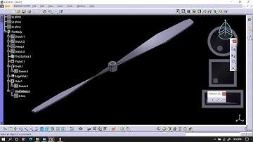 Modelling of Propeller Blade in Catia V5