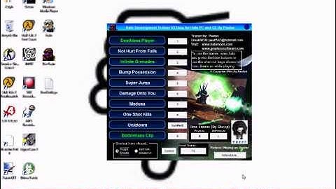 Dev Trainer for Halo Pc