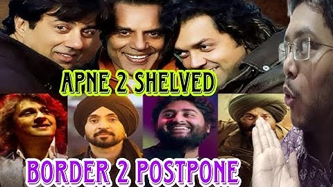 APNE 2 SHELVED | BORDER 2 TEASER POSTPONED | BORDER 2 WITH IKKIS SUNNY DEOL | DHARMENDRA | ANIL S 