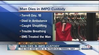 Man dies in IMPD custody