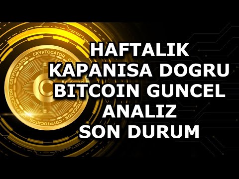 HAFTALIK KAPANISA DOGRU / BITCOIN GUNCEL ANALIZ / SON DURUM 1 HAFTALIK KAPANISA DOGRU / BITCOIN GUNCEL ANALIZ / SON DURUM thumbnail