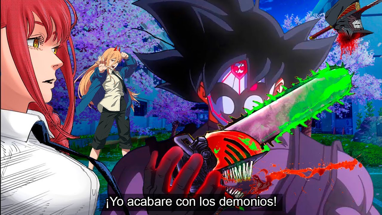 GOKU LLEGA AL MUNDO DE CHAINSAW MAN | CAPITULO 1 | GANKER TEORÍAS