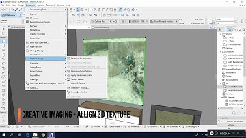 ArchiCAD 21 Align 3D Texture