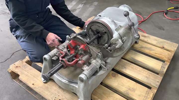 Ridgid 535 Pipe Threader Threading Machine for 1/4” to 2” Pipe