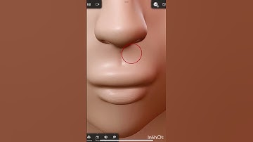 Nomad Sculpt | Создание 3d персонажа | 3д голова #shorts