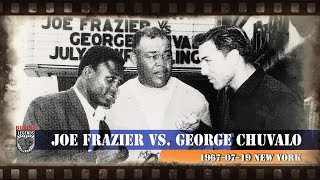 Joe Frazier vs. George Chuvalo | JOE TOOK A PIECE OF GEORGIE BOY |