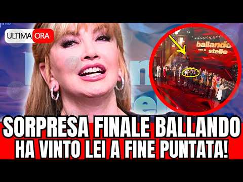 Video SORPRESA A FINE PUNTATA A BALLANDO CON LE STELLE: HA VINTO PROPRIO LEI!