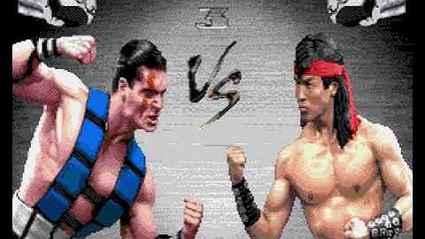 Mortal Kombat 3 (1995) Sega Mega Drive, Intro