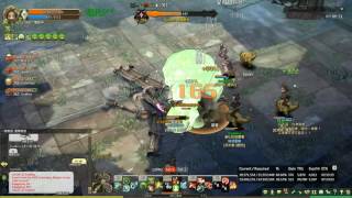 TOS PVP(Rodelero Tester) #16 Swordman No.1 Rank for Boss of Lv100 Dungeon (打Lv100傭兵副本,圓盾劍士取得第一名之貢獻度)