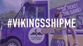 Minnesota Lottery - #VikingsShipMe Event at Minnesota Vikings Training Camp