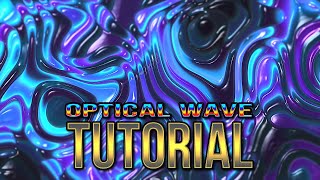 Optical Wave Warp Animation | After Effects Tutorial Background #235