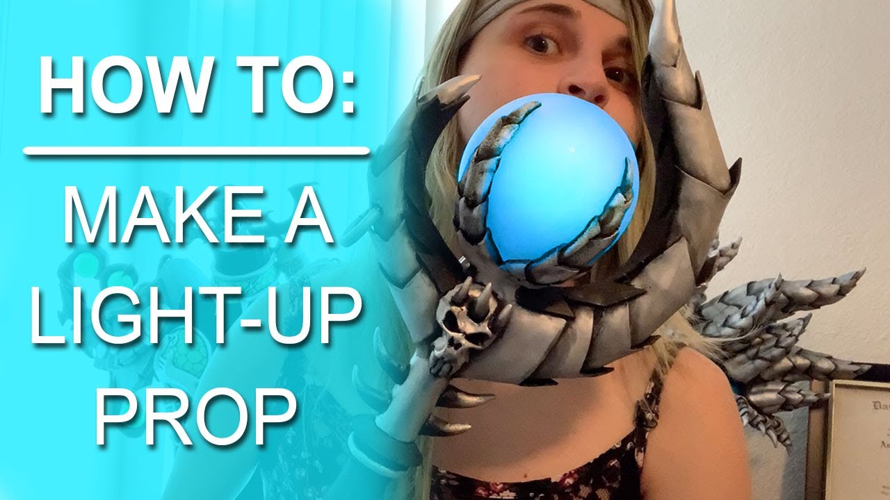 How to Make a Light Up Staff for Cosplay YouTube