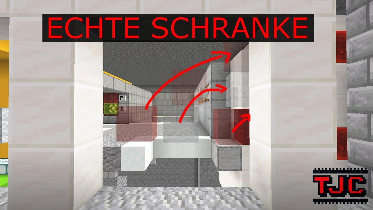 SO wird eine SCHRANKE in Minecraft gemacht! - Redstone World Ep. 72