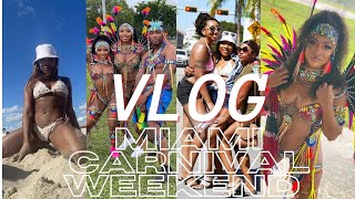 VLOG: MIAMI CARNIVAL WEEKEND 2022 + Beach Day + MIAMI Jourvet +  MASCOTS INTERNATIONAL + MORE....
