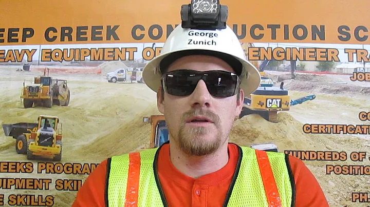 Heavy Equipmet Operator George Zunich Video Resume