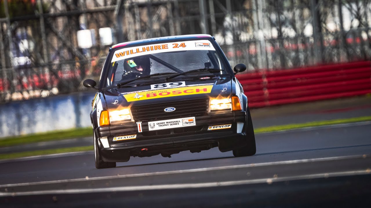 Ford Escort XR3 On Board POV Silverstone GP HRDC Gerry Marshall Trophy