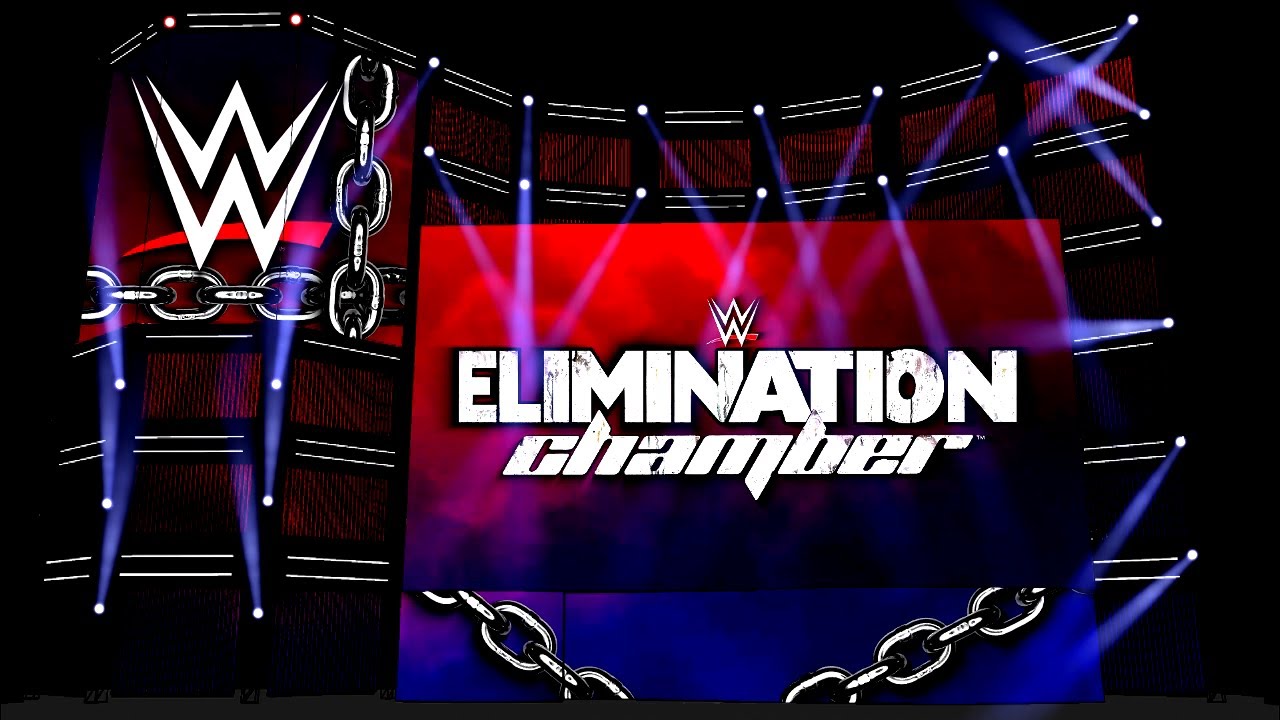 WWE Elimination Chamber 2021 Opening Pyro Animation
